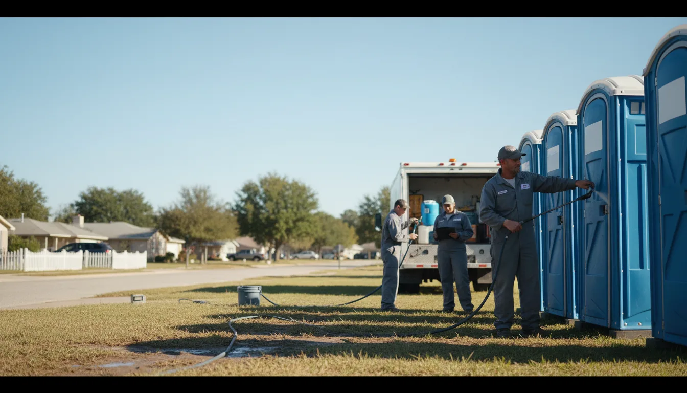 Long-Term Portable Toilet Rental in Sandstone, MN near me